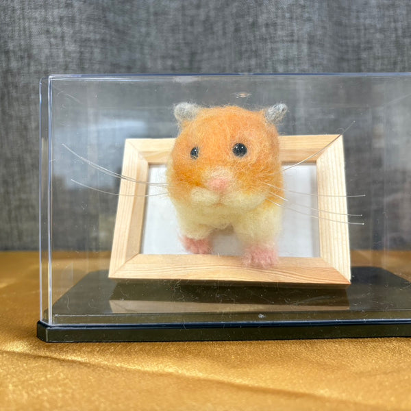 山田花子】羊毛フェルト人形「キョロキョロハムスター」 – FANY Mall