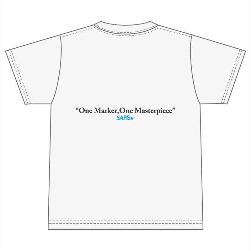 浜田雅功展】浜田先生描き下ろしアートTシャツ (ひまわり)【SAPEur