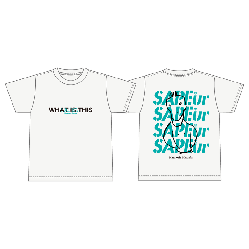 浜田雅功展】浜田先生描き下ろしアートTシャツ (ペンギン)【SAPEur 浜田雅功展】浜田先生描き下ろしアートTシャツ (ペンギン)【SAPEur