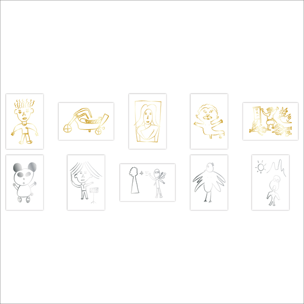 浜田雅功展】箔押しポストカード – FANY Mall