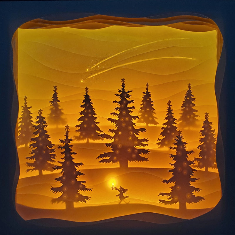 もみの木の灯火