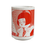 吉本新喜劇浮世絵集　美濃焼湯のみ