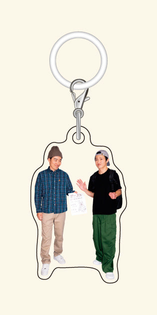 【目印キーホルダー】コンビ＿潜るなキケン！幽霊部員【申込み期日：2025年10月31日（金）23時59分まで】