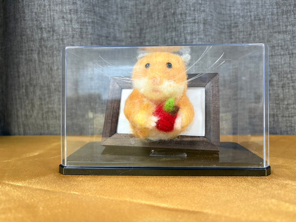 限定価格★coto coto felt works 羊毛フェルト ハムスター 山田花子】羊毛フェルト人形「ワクワクハムスター」 – FANY Mall