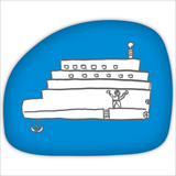 【浜田雅功展】浜田先生描き下ろしアートミニクッション