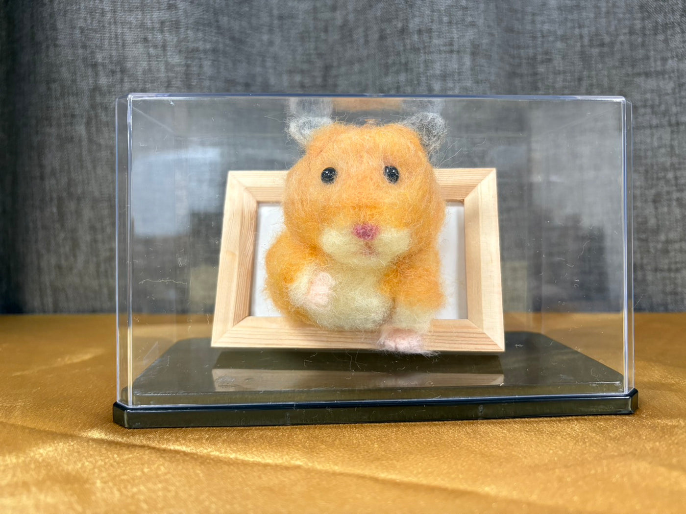 山田花子】羊毛フェルト人形「ひょっこりハムスター」 – FANY Mall