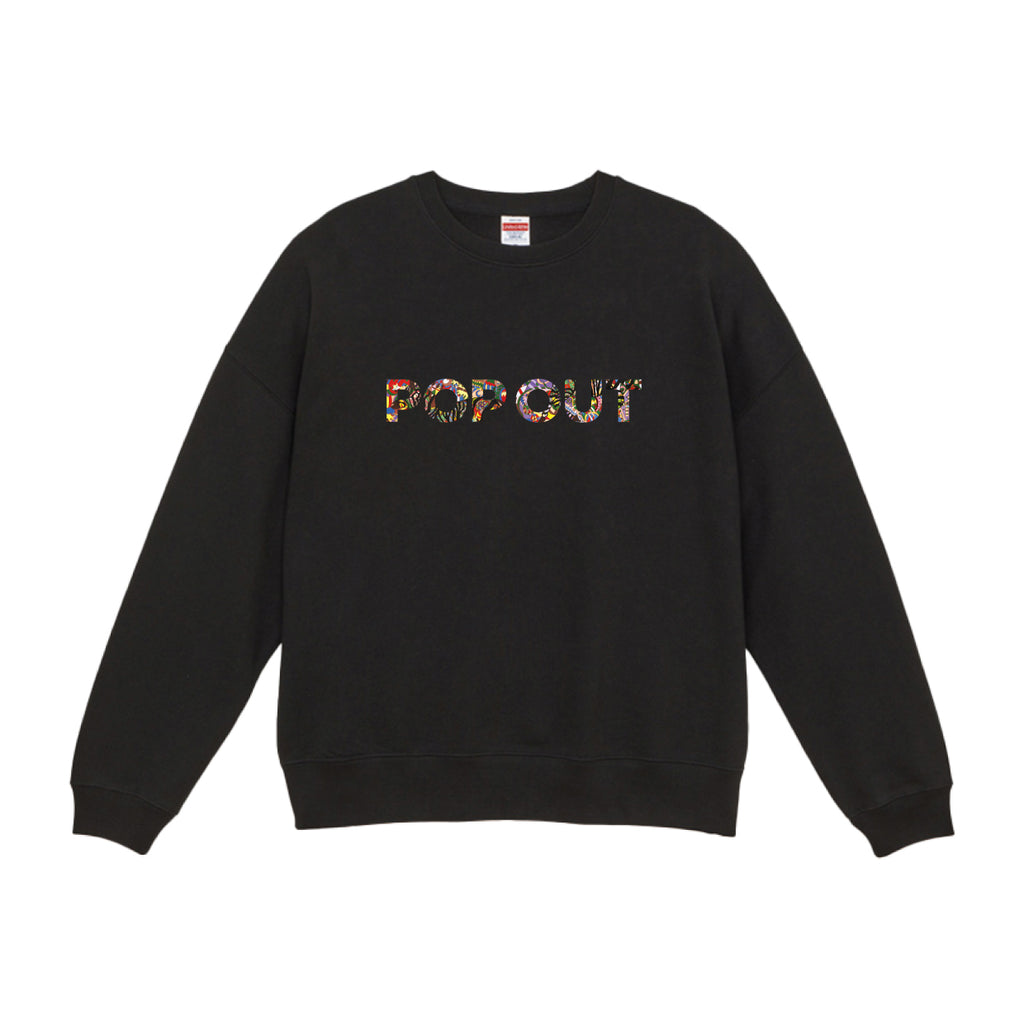 Juemi POPUP限定スゥエット SWEAT TOP フロントに虎のグラフィックを施した、リラックス感のある