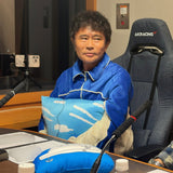 【浜田雅功展】浜田先生描き下ろしふかふかもふもふ飛行雲クッション