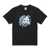 【ちょんまげラーメン単独】「湯切リーゼント」Tシャツ