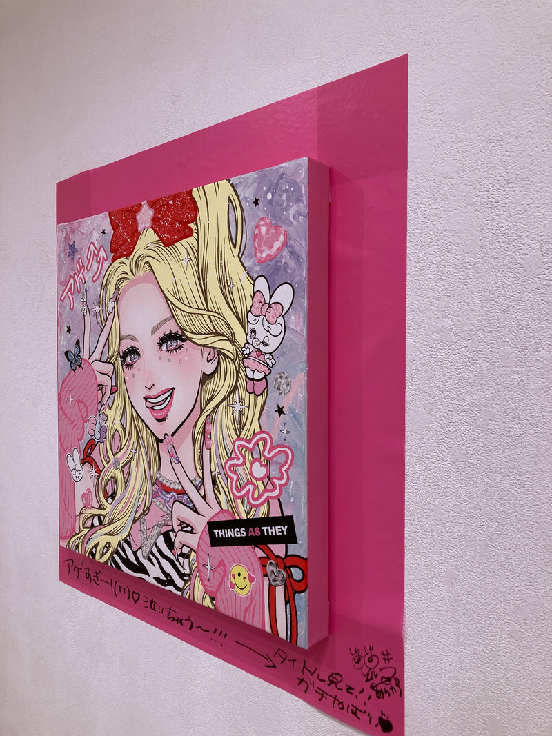 【isayamax exhibition エルフ荒川】isayamax アート作品「Savior -ELF Arakawa-」