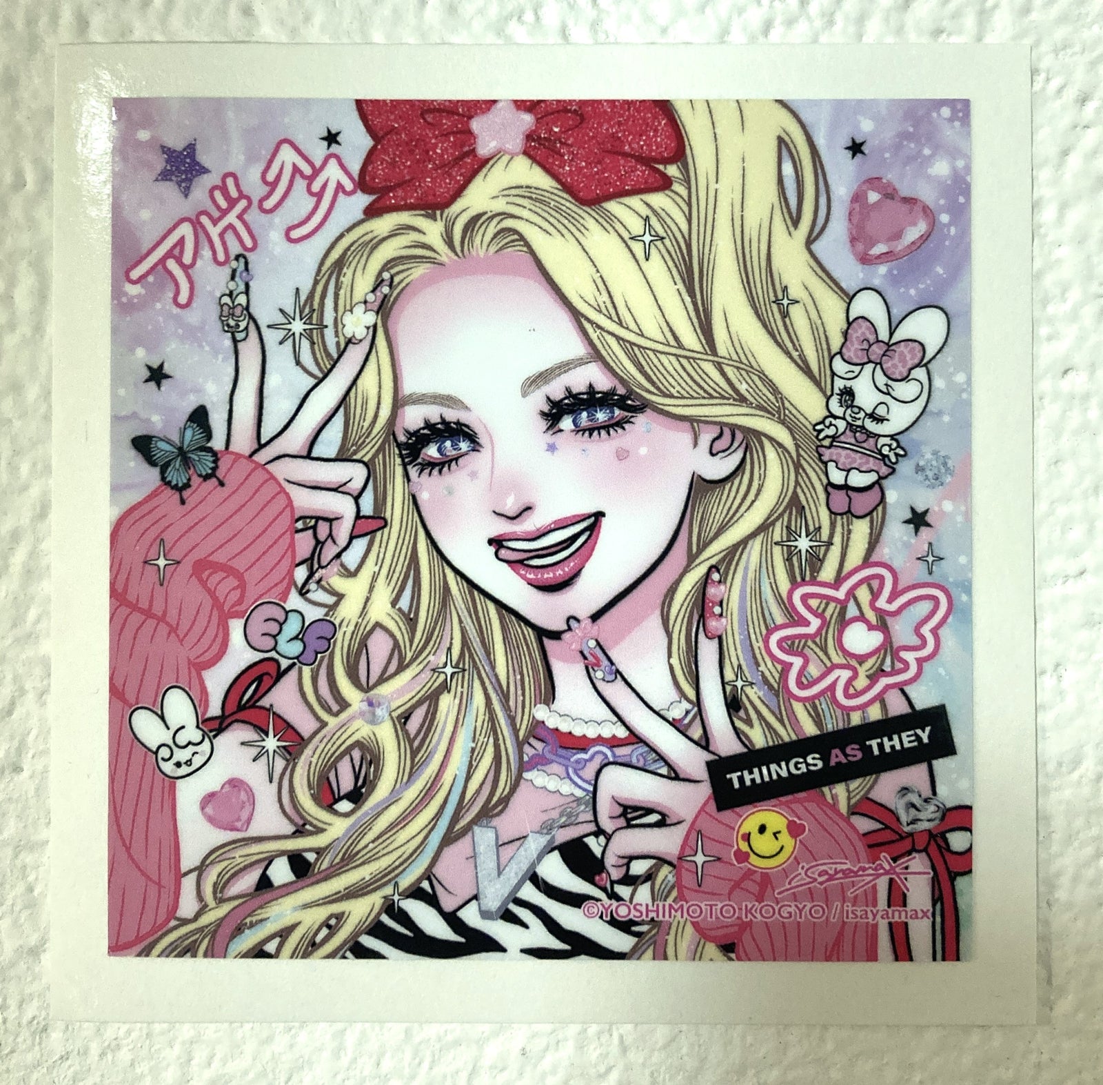 isayamax exhibition エルフ荒川】クリアファイル・ステッカーセット