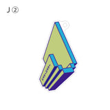 【JARUJARU】ワードアクキー・J
