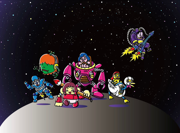 「Radiant Rebellion of Neon Bots」ー新世紀ロボの輝く反乱、星ー