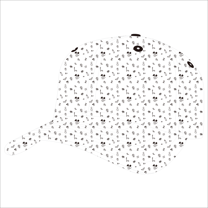 浜田雅功展】浜田先生描き下ろしアート総柄キャップ 【SAPEurコラボ