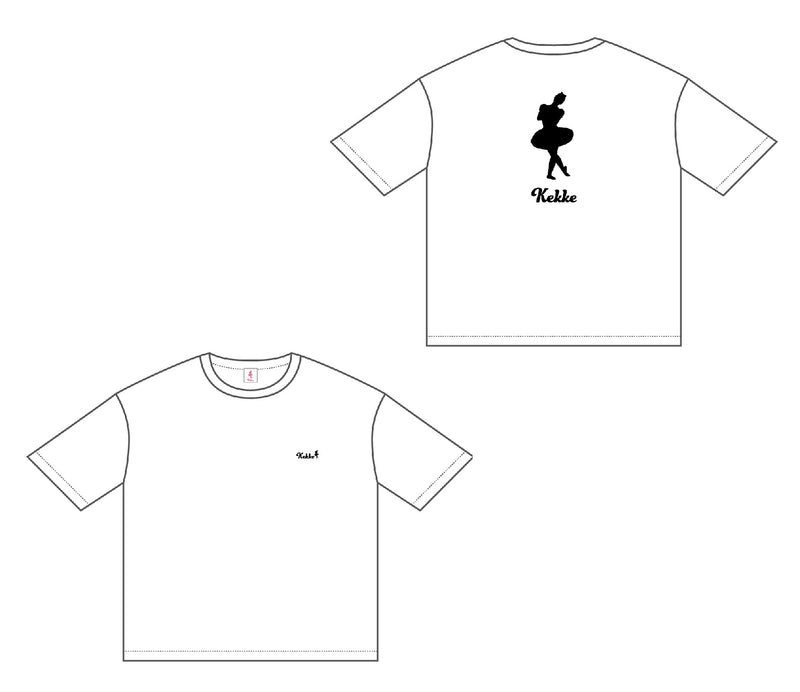 Kekke ビッグシルエットTシャツ