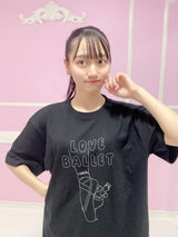 松浦景子 けっけバレエ　Tシャツ　ブラック