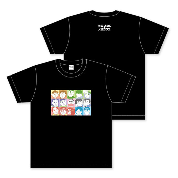 クレヨンしんちゃん×大宮セブン　コラボグッズ　Tシャツ　ブラック