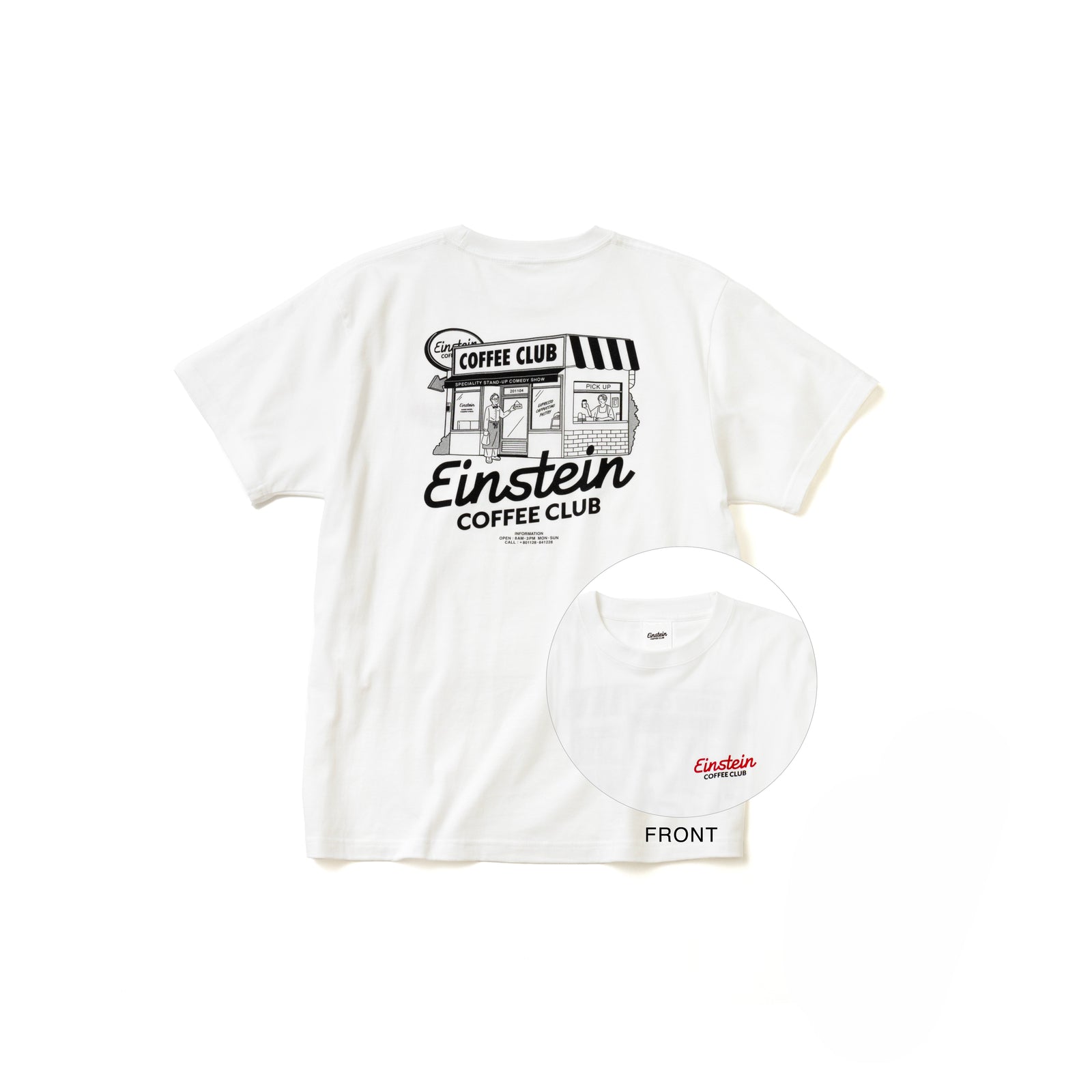 EINSTEIN TOUR 2025】Einstein COFFEE CLUB Tシャツ – FANY Mall