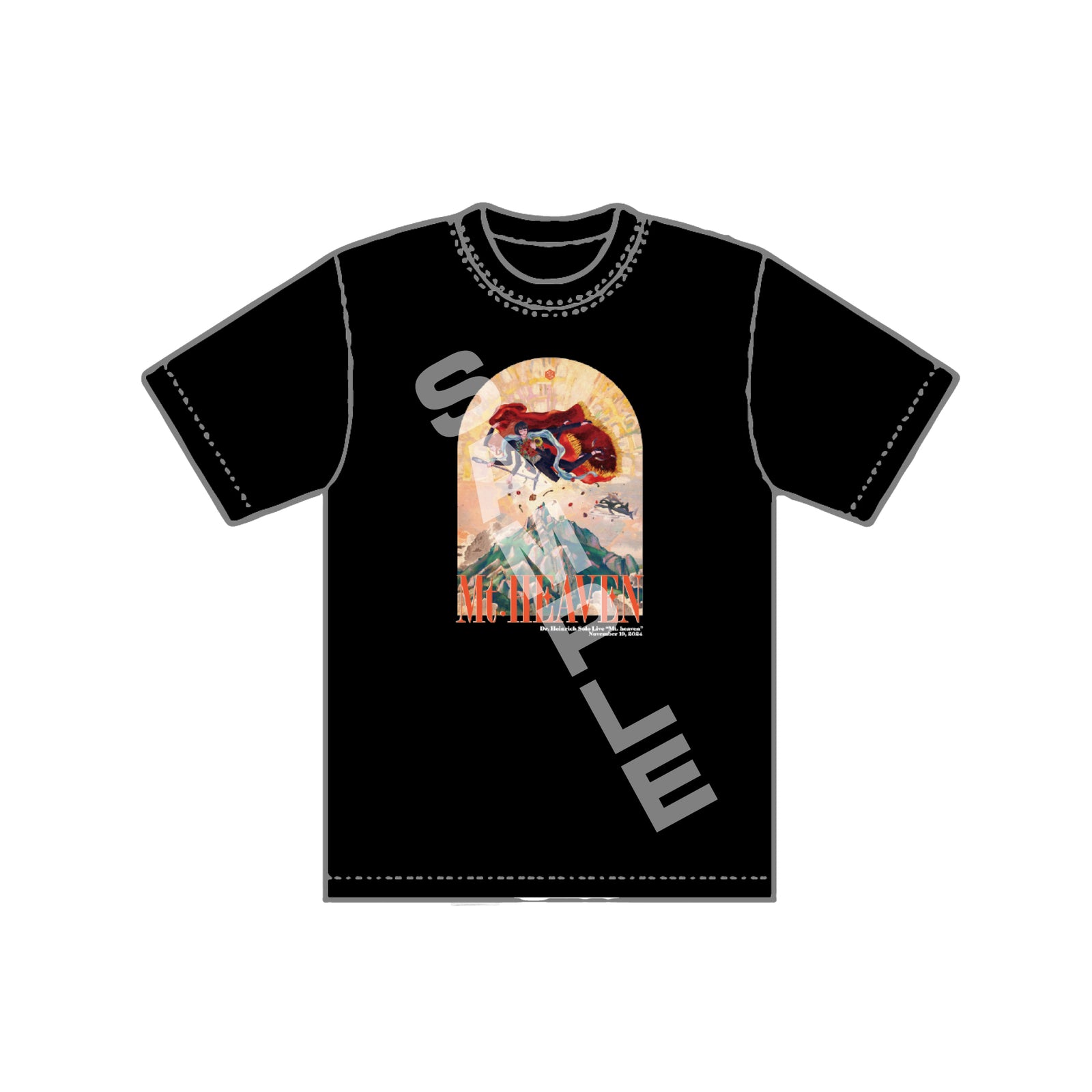 Dr.ハインリッヒ単独ライブ「原液、形而上学 」Tシャツ 黒 M Dr.ハインリッヒ単独ライブ「原液、形而上学 」Tシャツ 黒 M