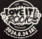 ラヴィット！ロック2024 Tシャツ/ロゴ ブラック【申込期間：9月1日23時59分まで】