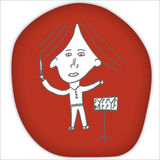 【浜田雅功展】浜田先生描き下ろしアートミニクッション