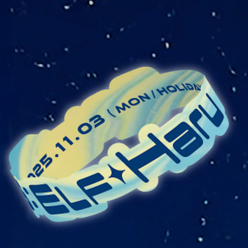 ギャルFESラバーバンド(サックスブルー×イエロー)