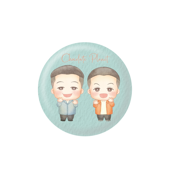 チョコプラ チョコレートプラネット めざましライブ 限定 バッジ チョコプラ チョコレートプラネット めざましライブ 限定 バッジ