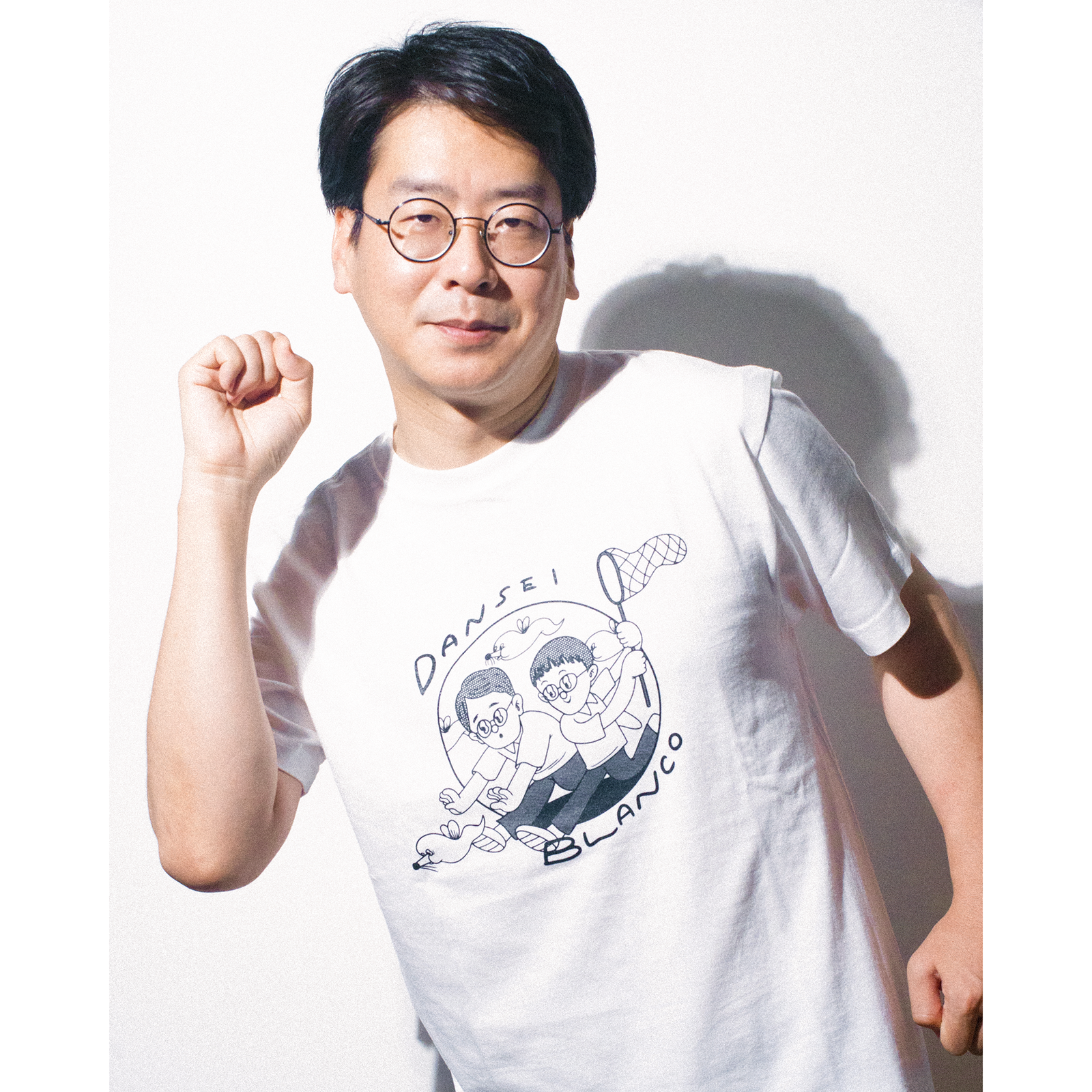 新品　男性ブランコ　オリジナルTシャツ　完売商品　ホワイト　Mサイズ 新品 男性ブランコ オリジナルTシャツ 完売商品 ホワイト M