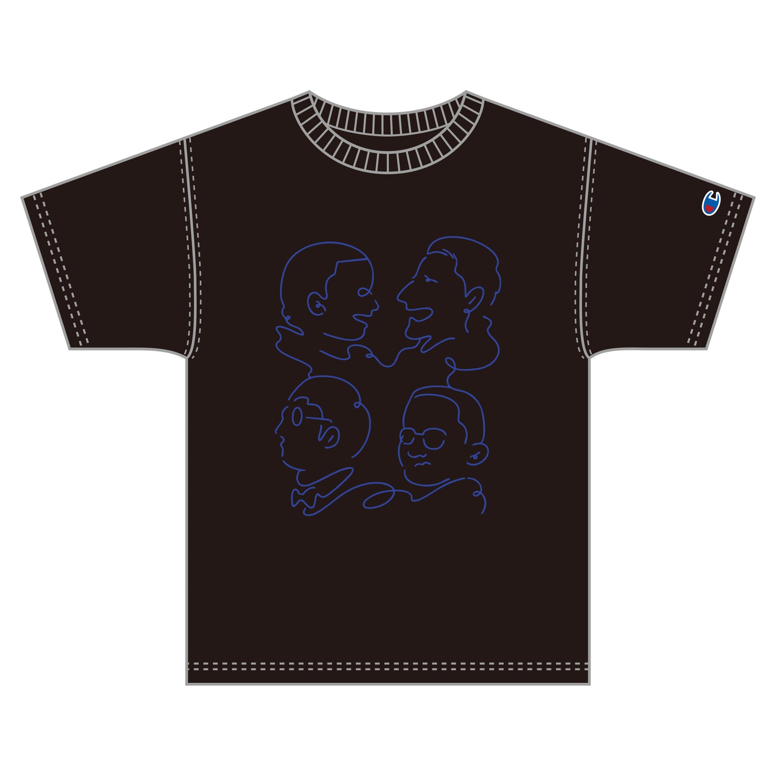 チョコンヌツアー2025 Champion Tシャツ BLACK – FANY Mall