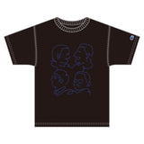 チョコンヌツアー2025　Champion　Tシャツ BLACK
