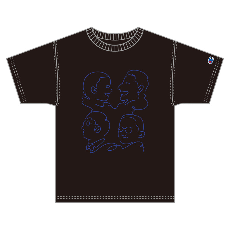 チョコンヌツアー2025　Champion　Tシャツ BLACK