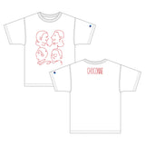 チョコンヌツアー2025　Champion　Tシャツ WHITE