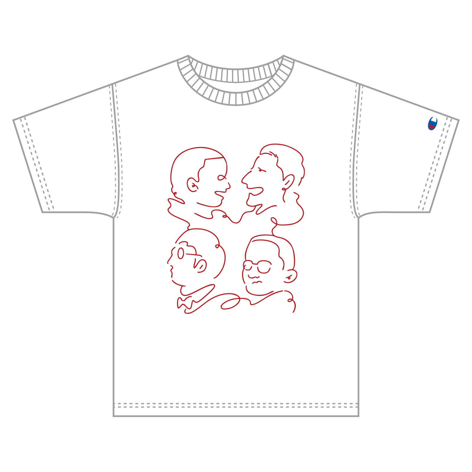 チョコンヌツアー2025 Champion Tシャツ WHITE – FANY Mall