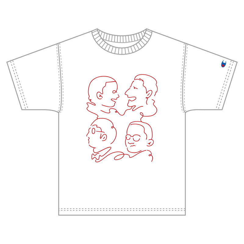 チョコンヌツアー2025　Champion　Tシャツ WHITE