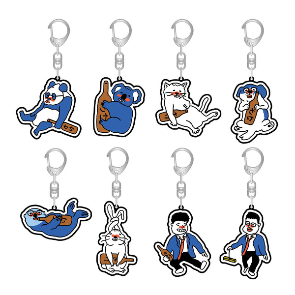 匿名＊８点 アムネシア ★限定 ウキョウ　缶キーホルダー ポスカ ステッカー 匿名＊8点 アムネシア ☆限定 ウキョウ 缶キーホルダー ポスカ