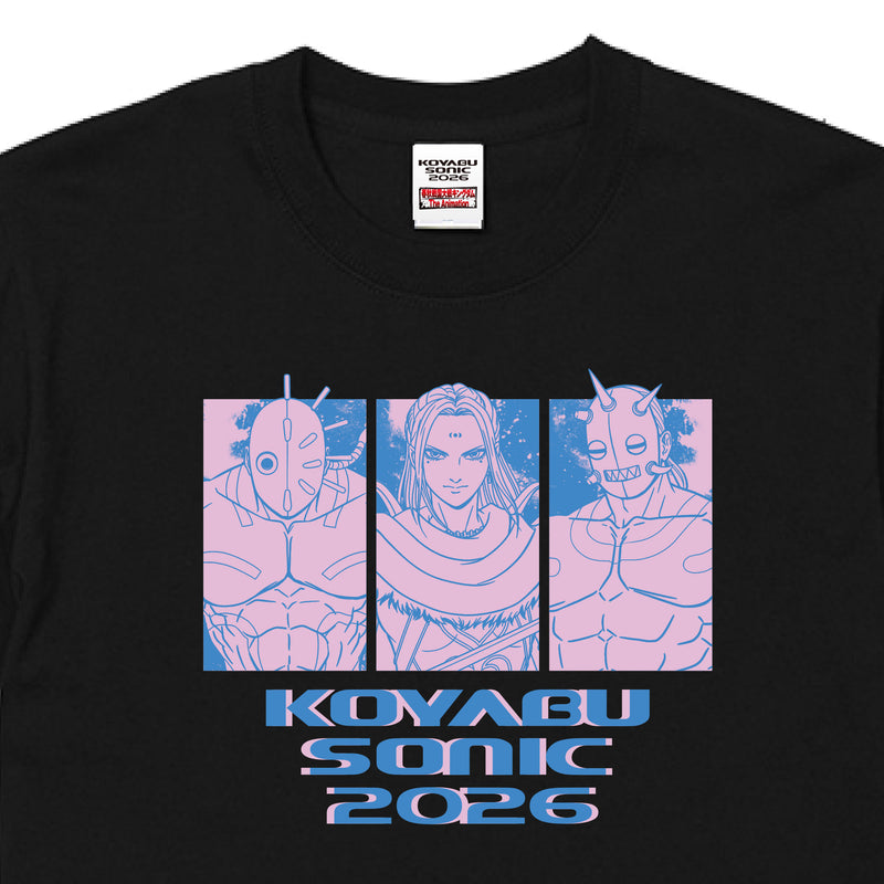 KOYABU SONIC・アニメ「キングダム」コラボ】Tシャツ（楊端和/バジオウ