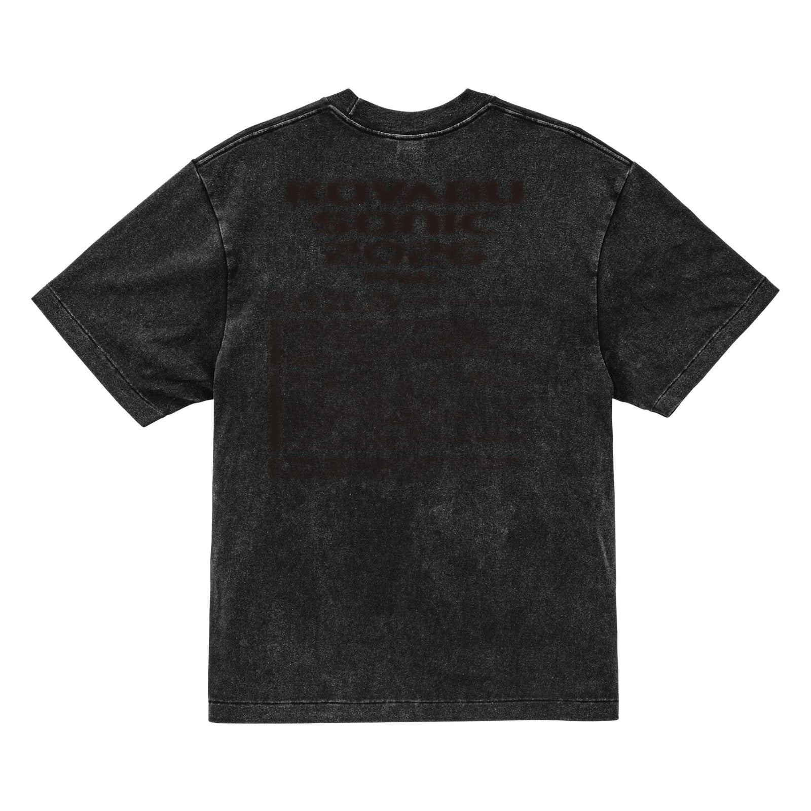 KOYABU SONIC 2026】キービジュアルTシャツ フェードブラック [受注