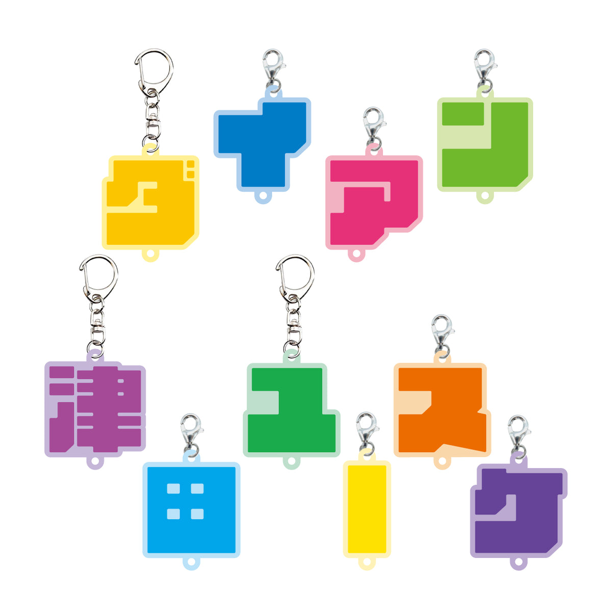 まんざいさん2025」ランダム文字アクリルキーホルダー – FANY Mall