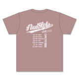 NON STYL LIVE2023　Tシャツ　スモーキーピンク