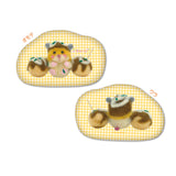 【山田花子】ダイカットクッション　たこ焼きハムくん