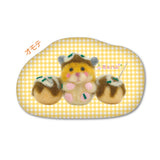 【山田花子】ダイカットクッション　たこ焼きハムくん