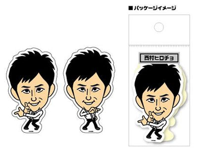 三浦マイルド ステッカー 三浦マイルド ステッカー 新発売☆芸人ステッカー5種 ～三浦マイルド
