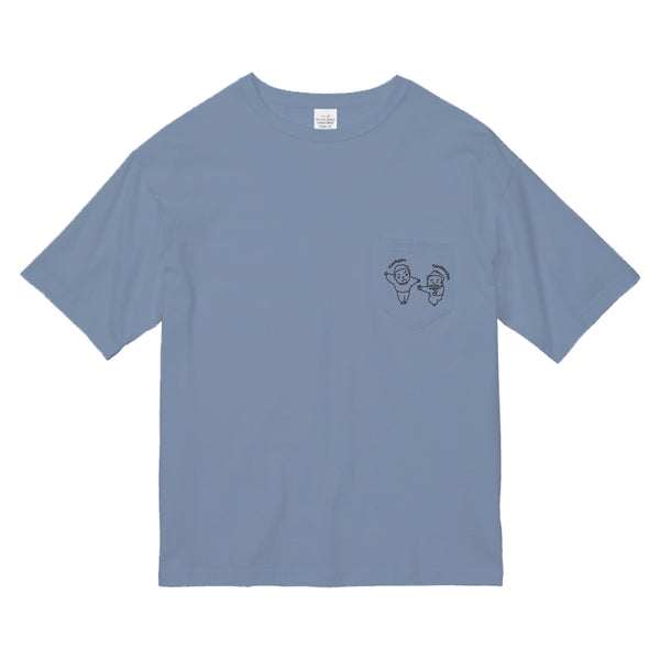 【新品、本物、当店在庫だから安心】 ダイアン商店】スペシャルサンクスTシャツ アシッドブルー【申込 タレント・お笑い芸人