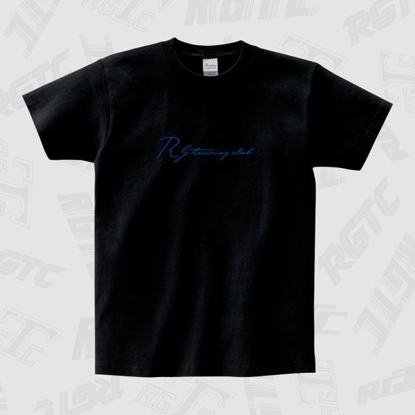 RGTC2023　筆記体Tシャツ　BLUE