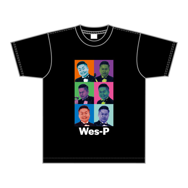 Wes-P Photo T Shirt　Black
