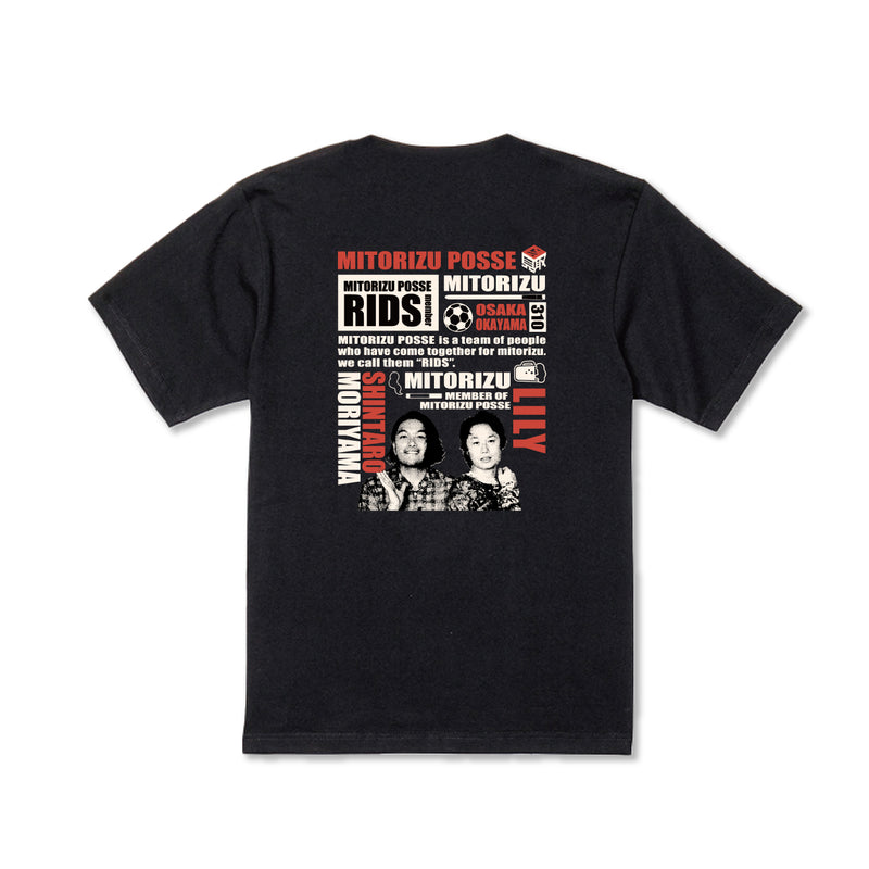 RIDS Tシャツ 　ブラック(FC)